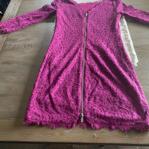 Diane von Furstenberg DVF Zarita Lace Dress Size 4 - Picture 2 of 9